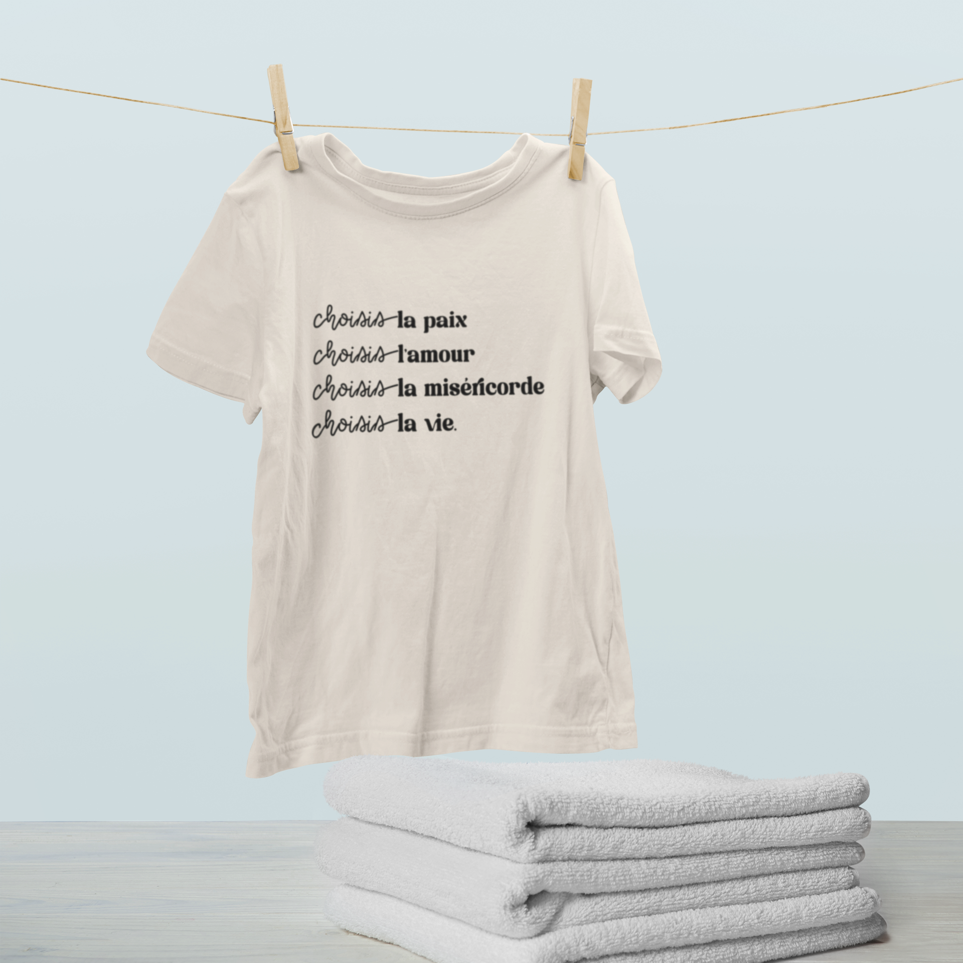 T-shirts pro-vie