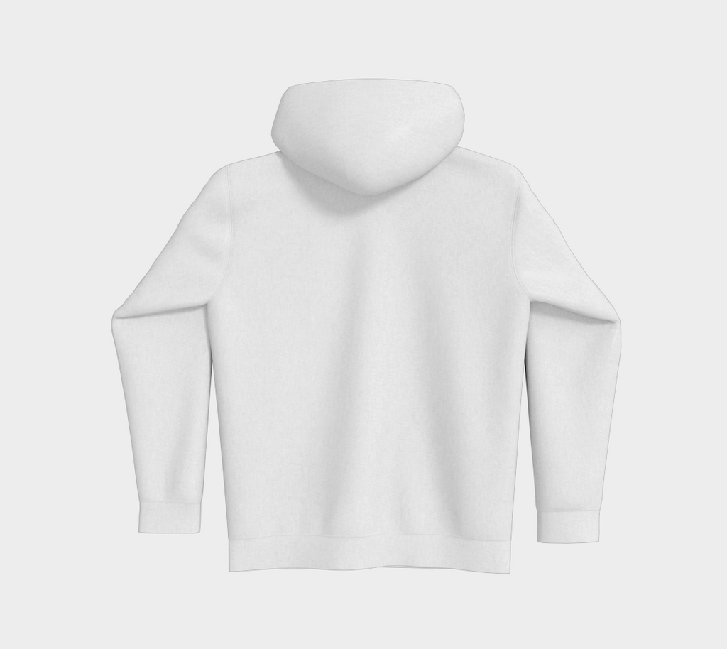 Coton ouaté à capuchon chrétien pro-vie "Chaque empreinte compte", taille adulte