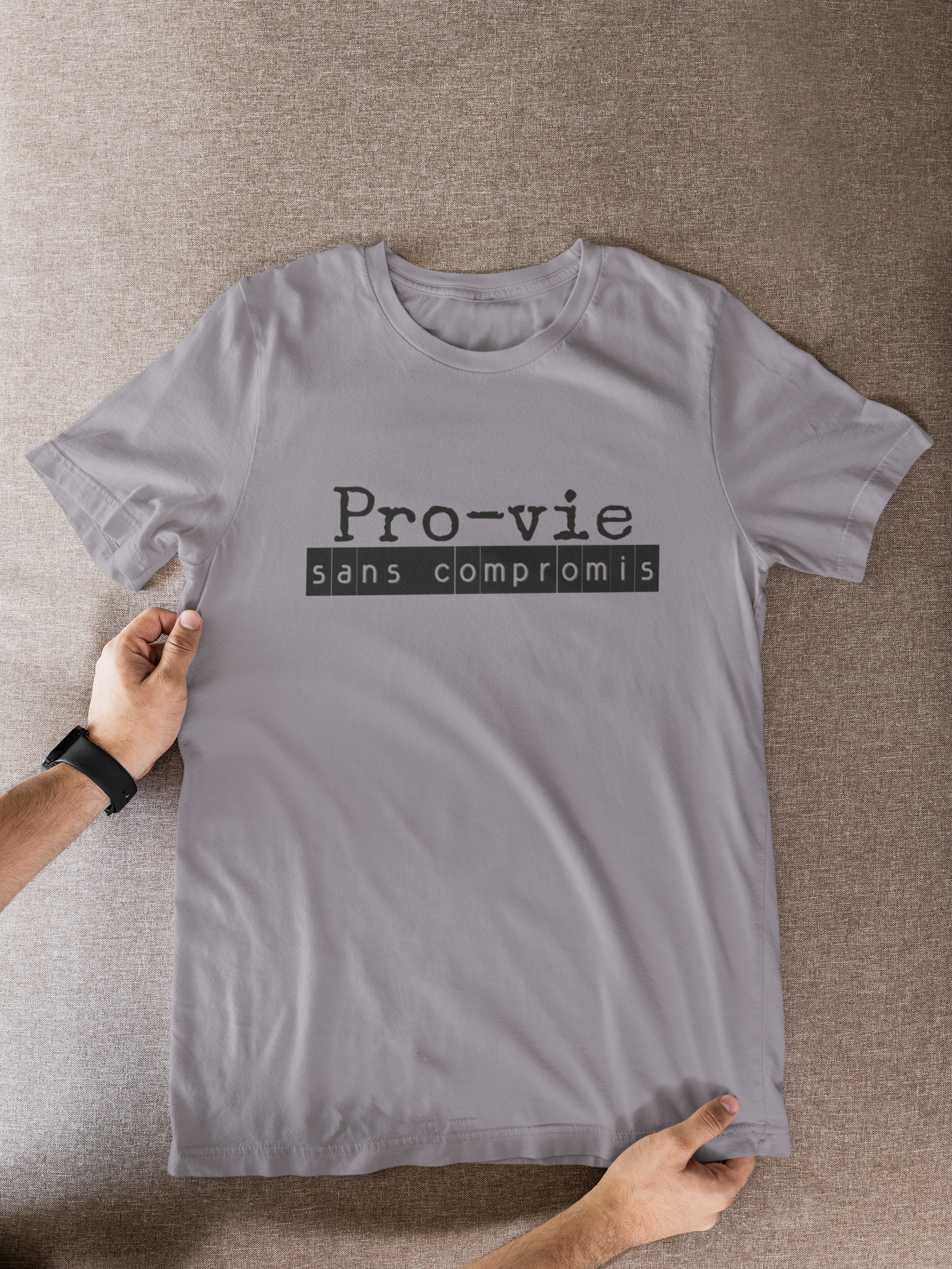 Pro-Vie Sans Compromis / t-shirt pro-vie / vêtement pro-vie