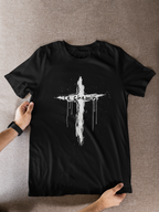 La Croix - Le Chemin / t-shirt chrétien pro-vie