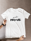 T-shirt pro-vie avec slogan "Génération pro-vie"