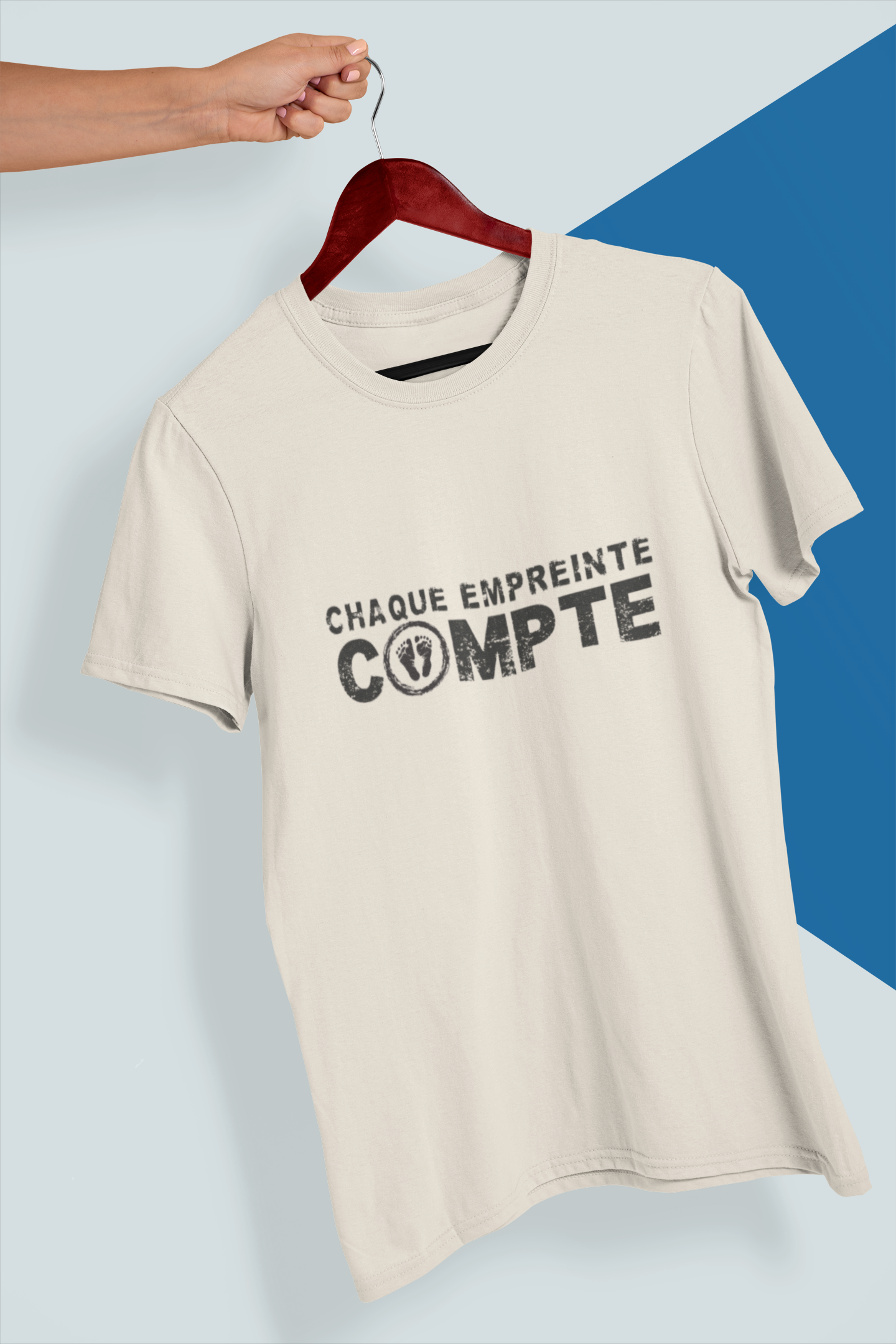 Chaque Empreinte Compte / t-shirt pro-vie / vêtement pro-vie