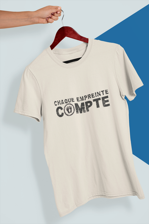 Chaque Empreinte Compte / t-shirt pro-vie / vêtement pro-vie