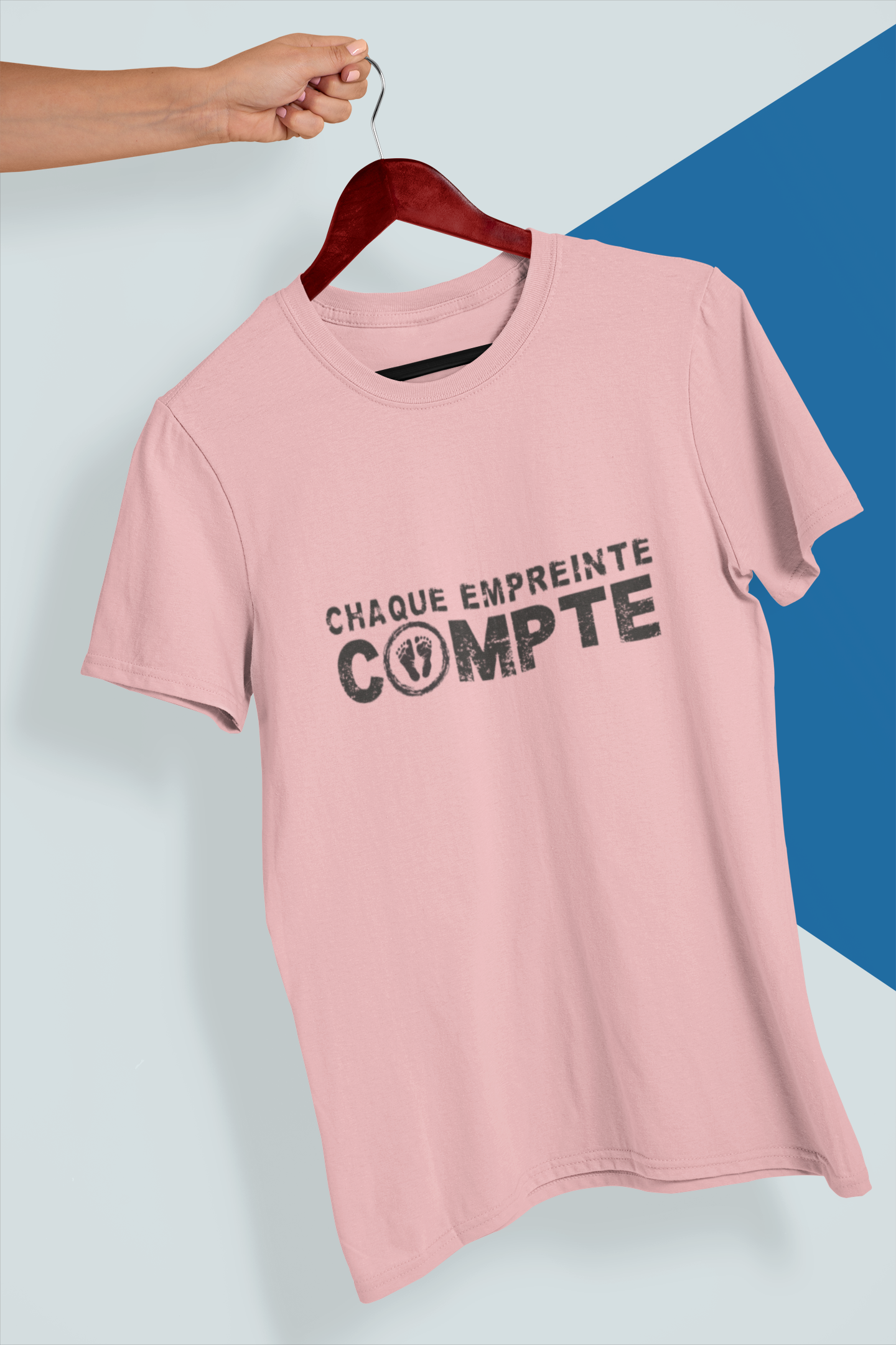 Chaque Empreinte Compte / t-shirt pro-vie / vêtement pro-vie