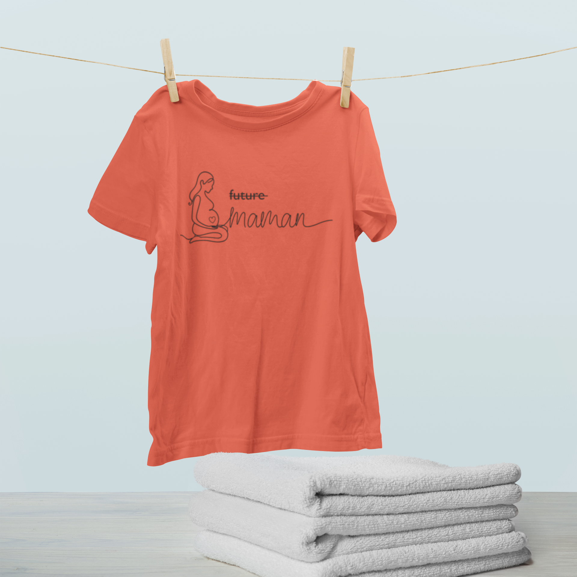 Maman Déjà / t-shirt pro-vie pour femmes enceintes / vêtement pro-vie