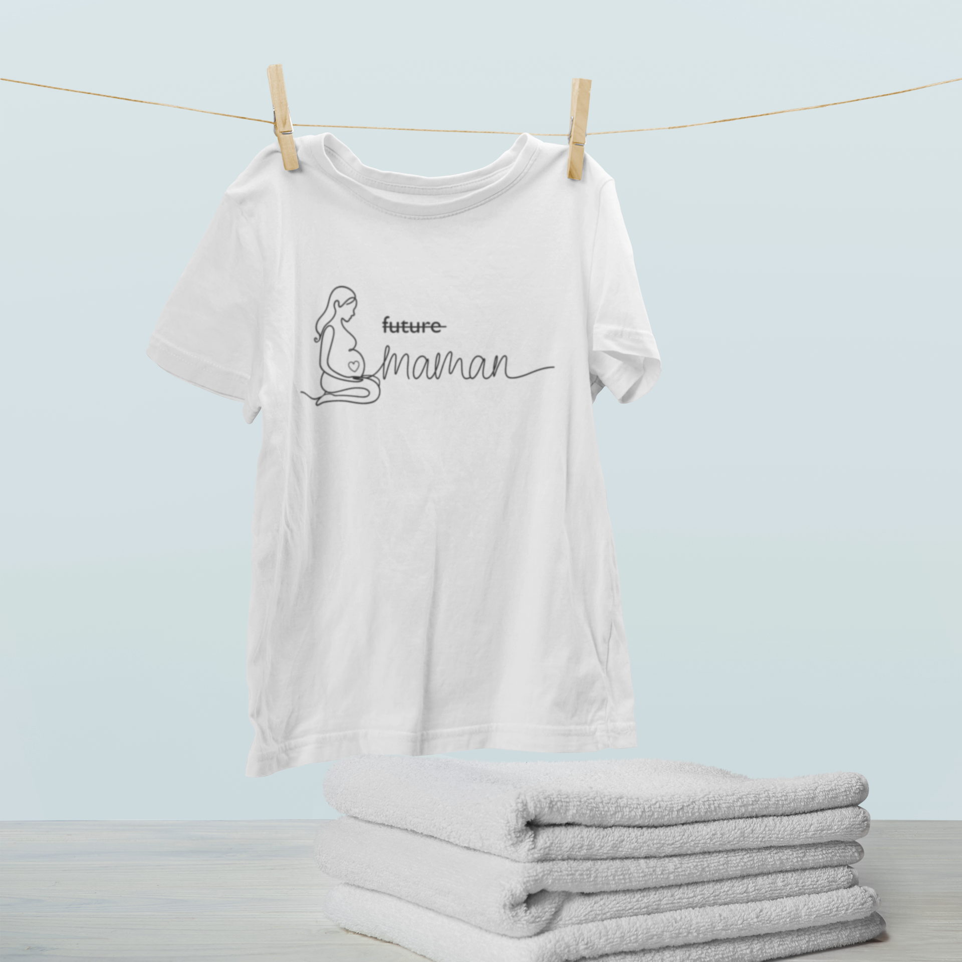 Maman Déjà / t-shirt pro-vie pour femmes enceintes / vêtement pro-vie