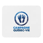 Tapis de souris pro-vie avec logo de Campagne Québec-Vie