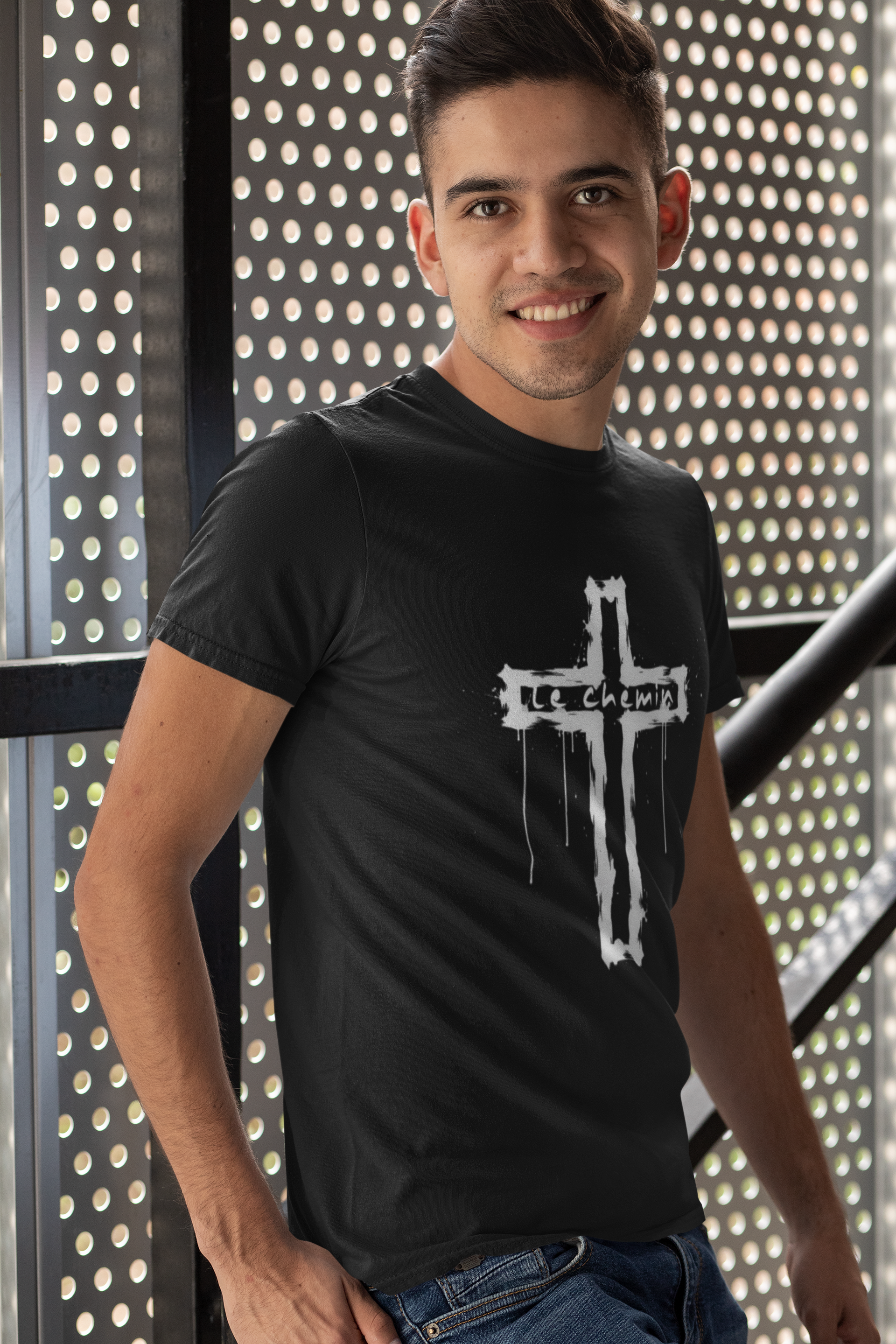 Le Chemin / tee-shirt chrétien et pro-vie