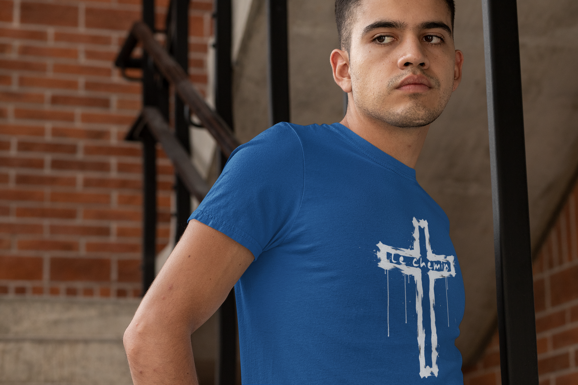 Le Chemin / tee-shirt chrétien et pro-vie