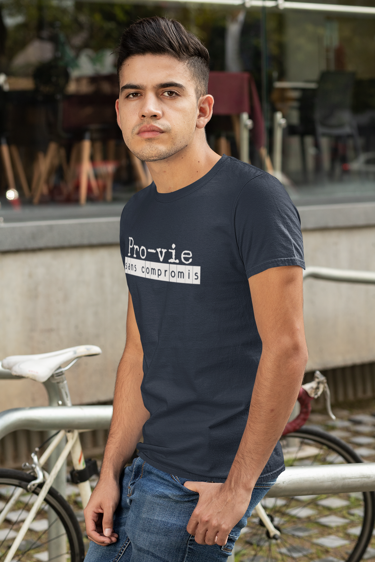 Pro-Vie Sans Compromis / t-shirt pro-vie